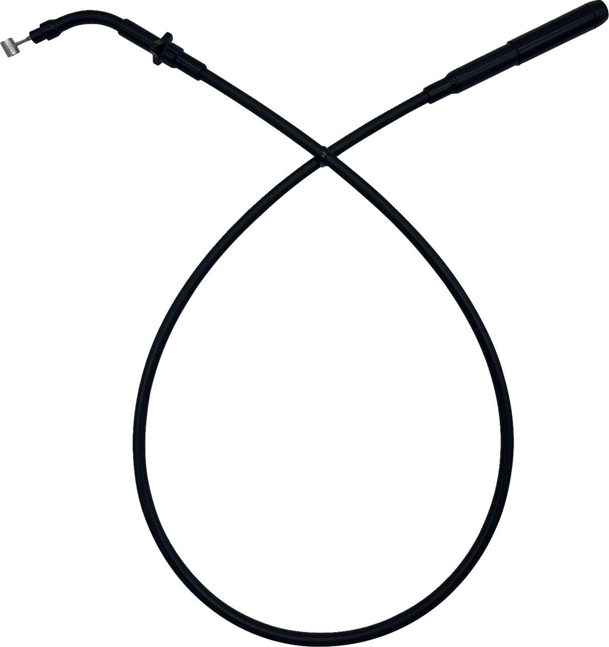 FAT BAGGERS INC. EZ Install Upper Clutch Cable - FLHX/FLTR SE - +10" - Black 108010-B