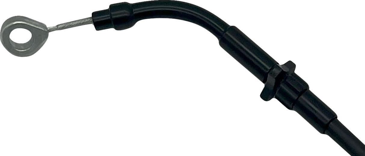 FAT BAGGERS INC. EZ Install Upper Clutch Cable - FLTR/FLHX '21-'23 - +6" - Black 118006-B