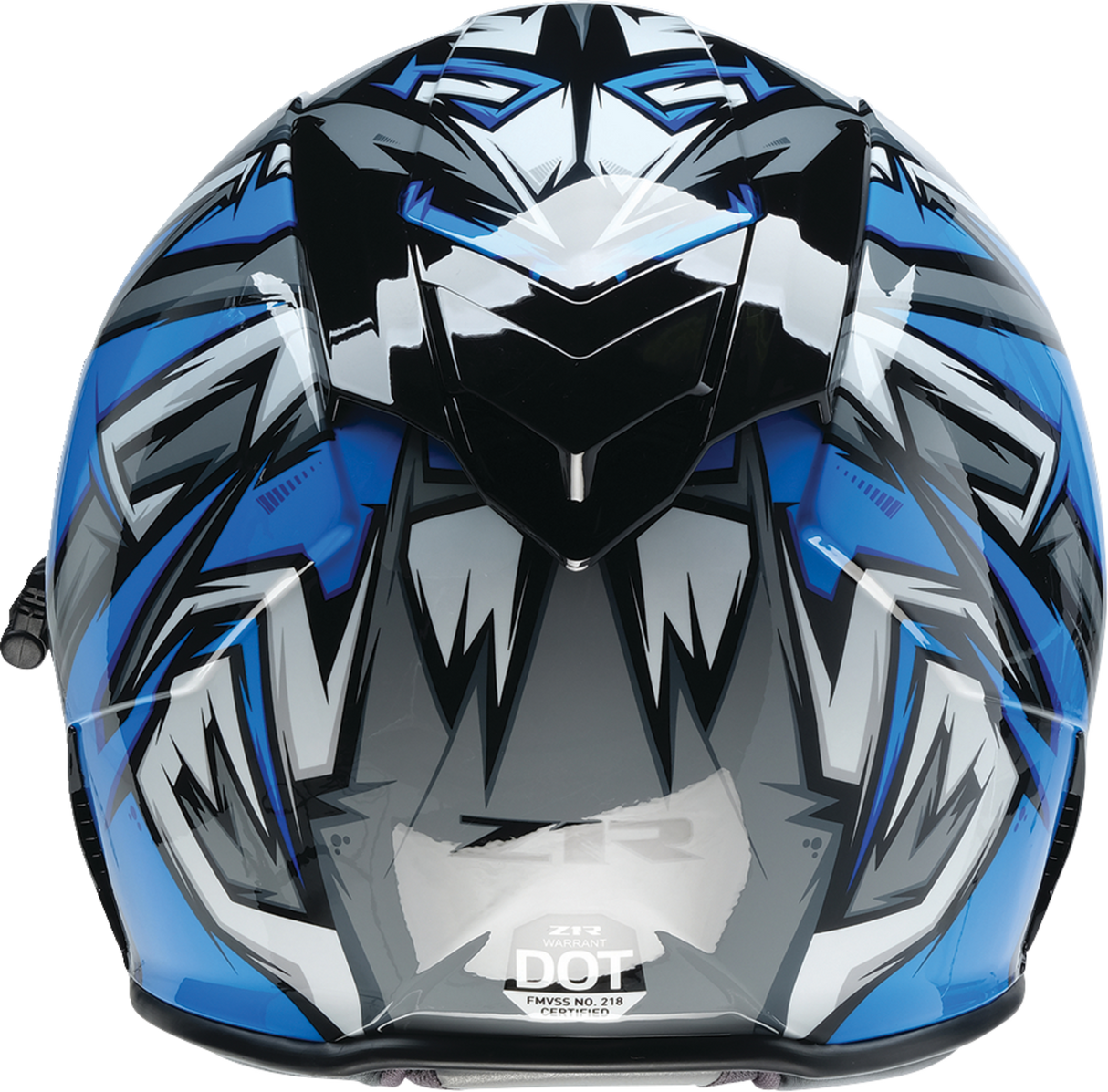 Z1R Warrant Helmet - Neuron - Blue/White - XS 0101-17197