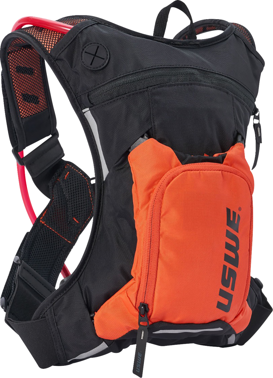 USWE Moto Hydration Pack - 3L - Factory Orange/Black 2033438
