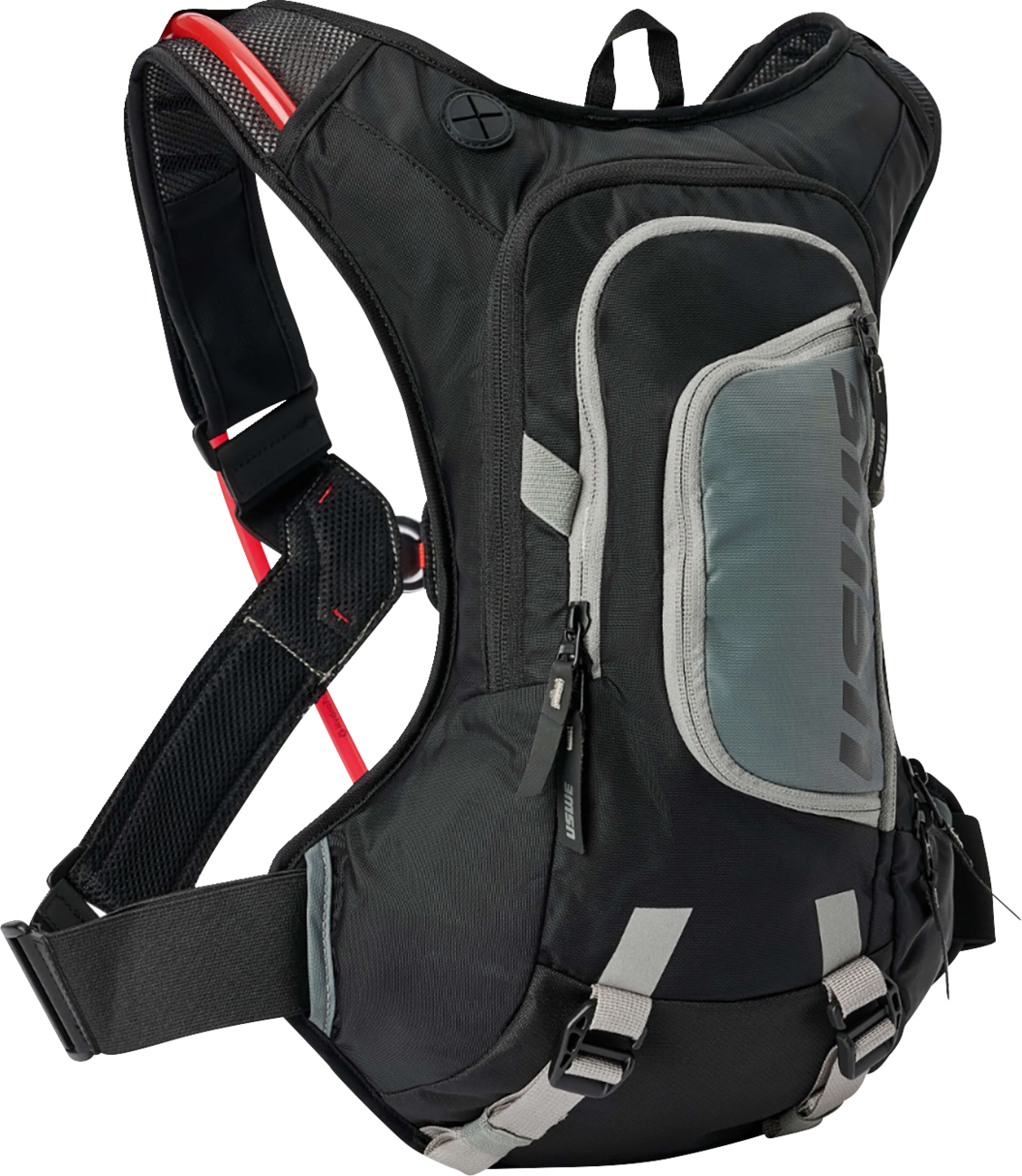 USWE Moto Hydration Pack - 8L - Black/Gray 208059001