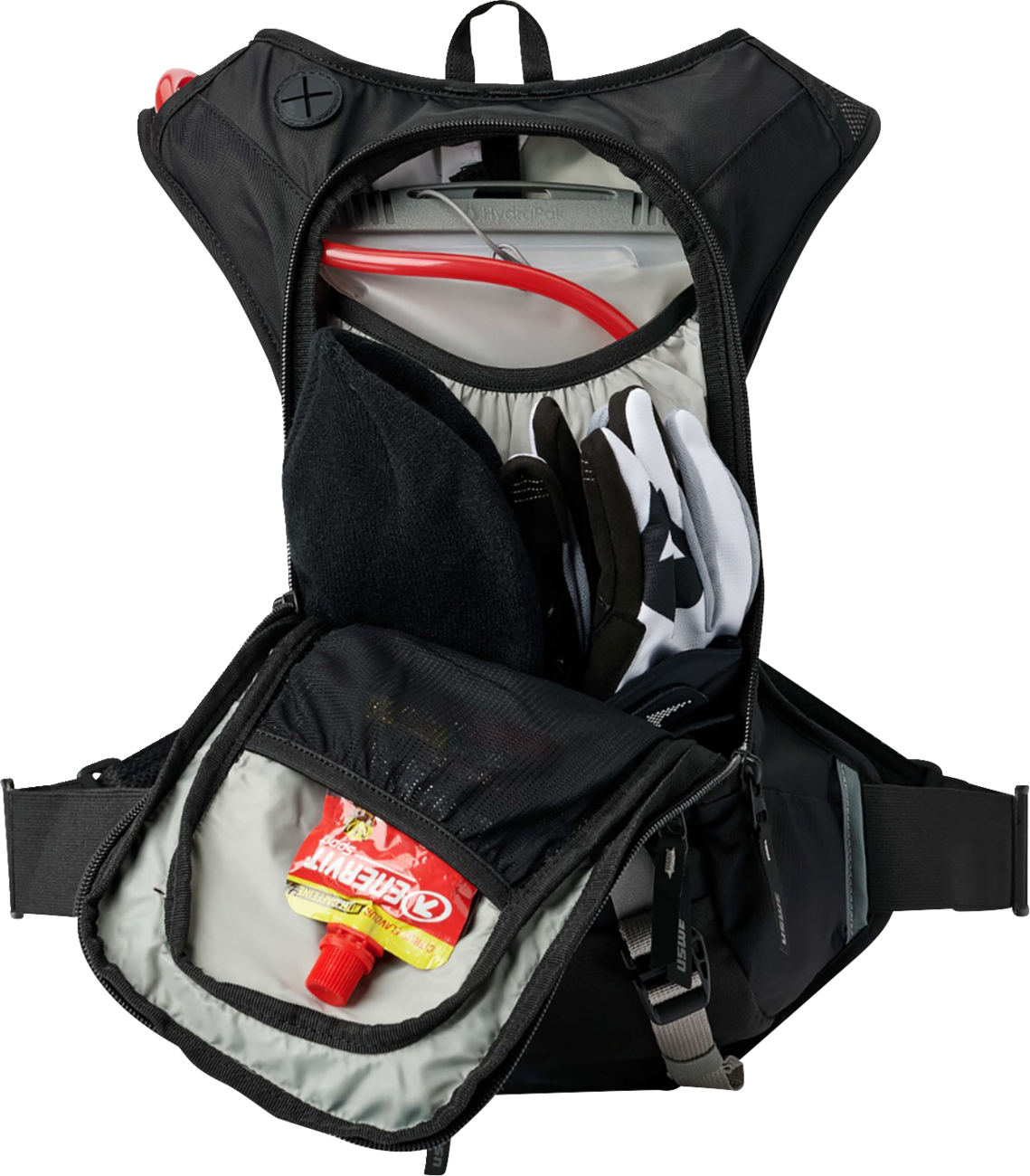 USWE Moto Hydration Pack - 8L - Black/Gray 208059001