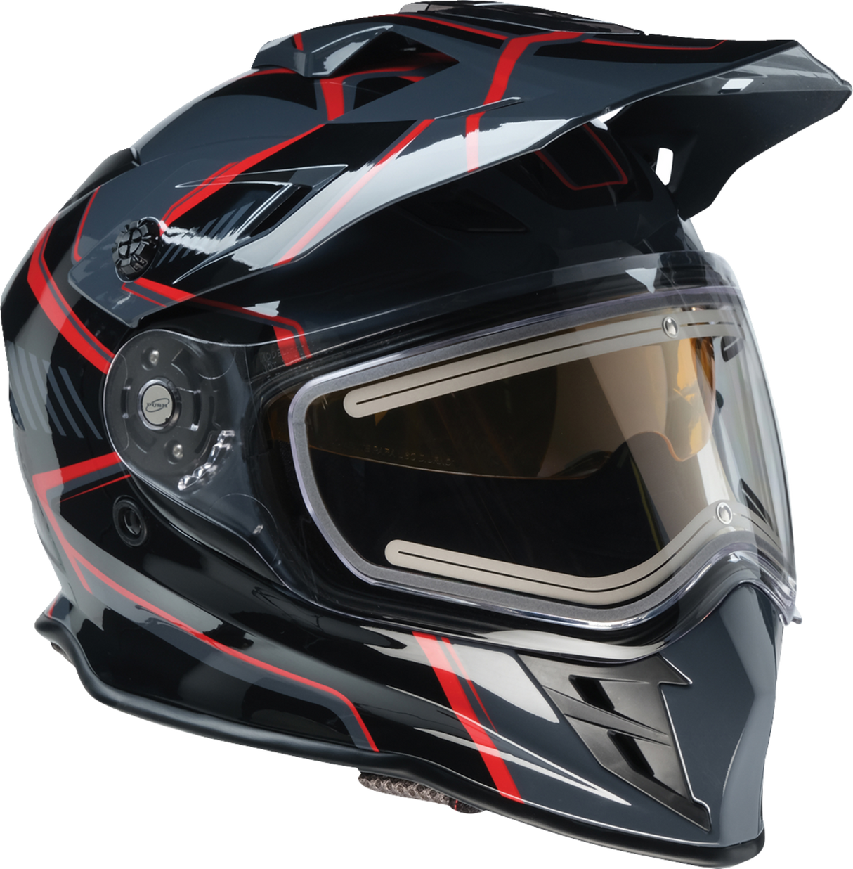 Z1R Range Snow Helmet - Rotor - Black/Red - XS - Part Number 0101-17229