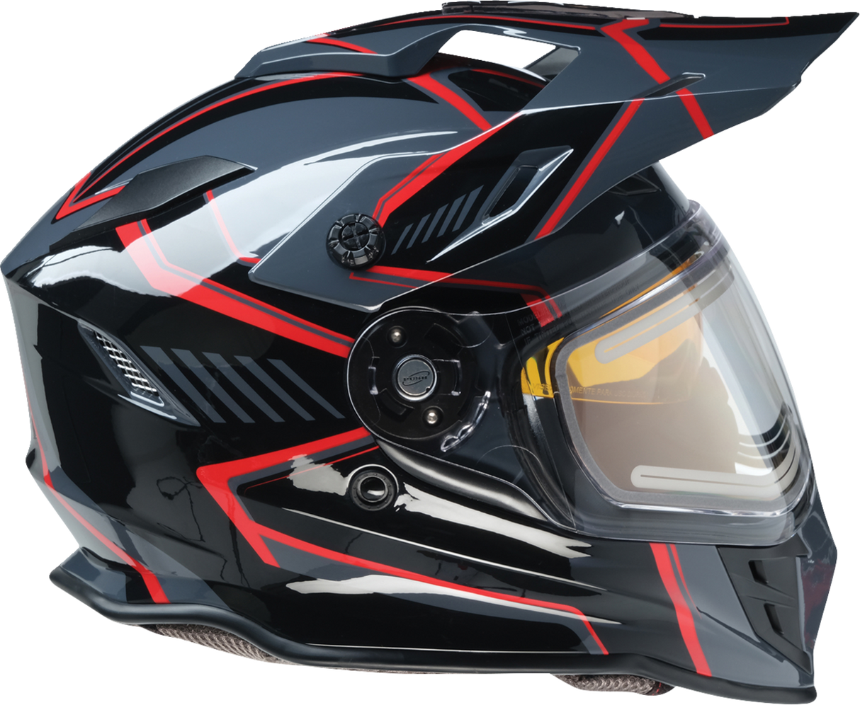 Z1R Range Snow Helmet - Rotor - Black/Red - XS - Part Number 0101-17229