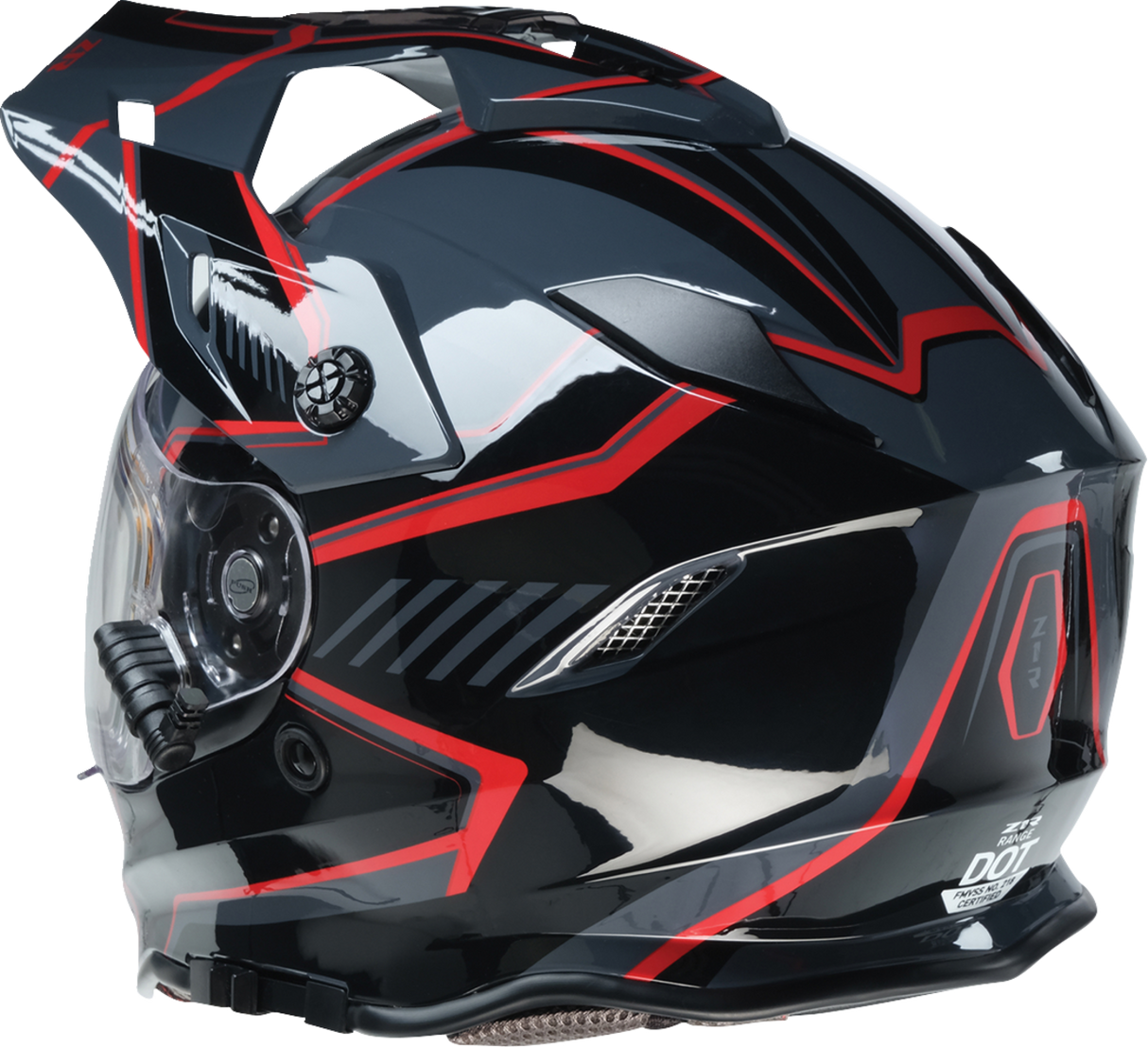 Z1R Range Snow Helmet - Rotor - Black/Red - XS - Part Number 0101-17229
