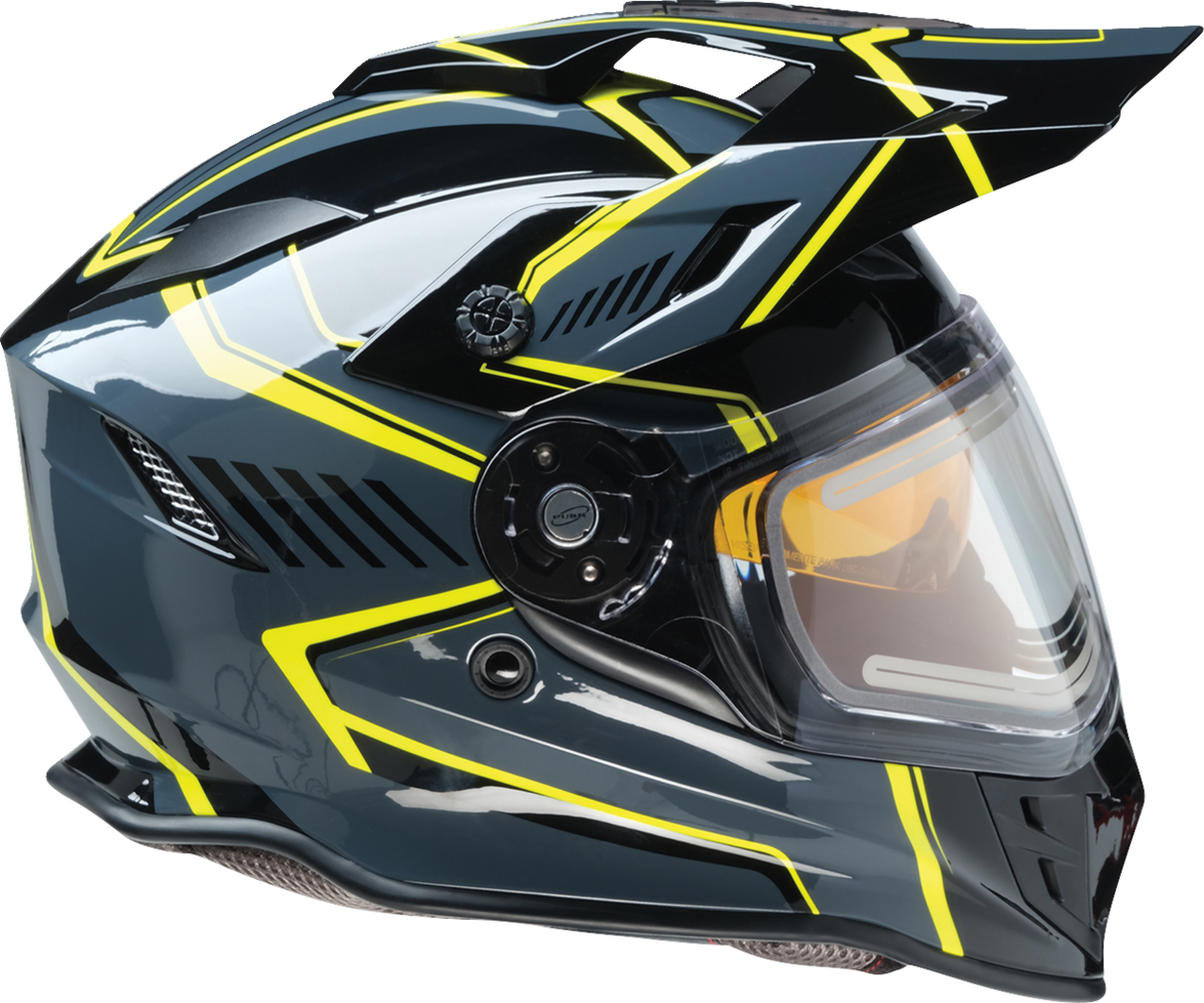 Z1R Range Snow Helmet - Rotor - Black/Hi-Viz - Medium - Part Number 0101-17243