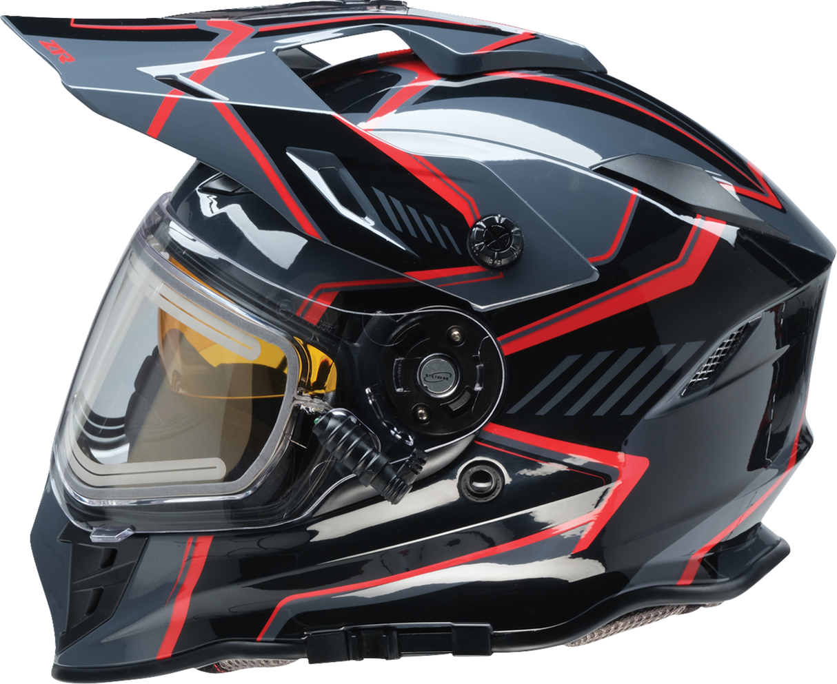 Z1R Range Snow Helmet - Rotor - Black/Red - XS - Part Number 0101-17229