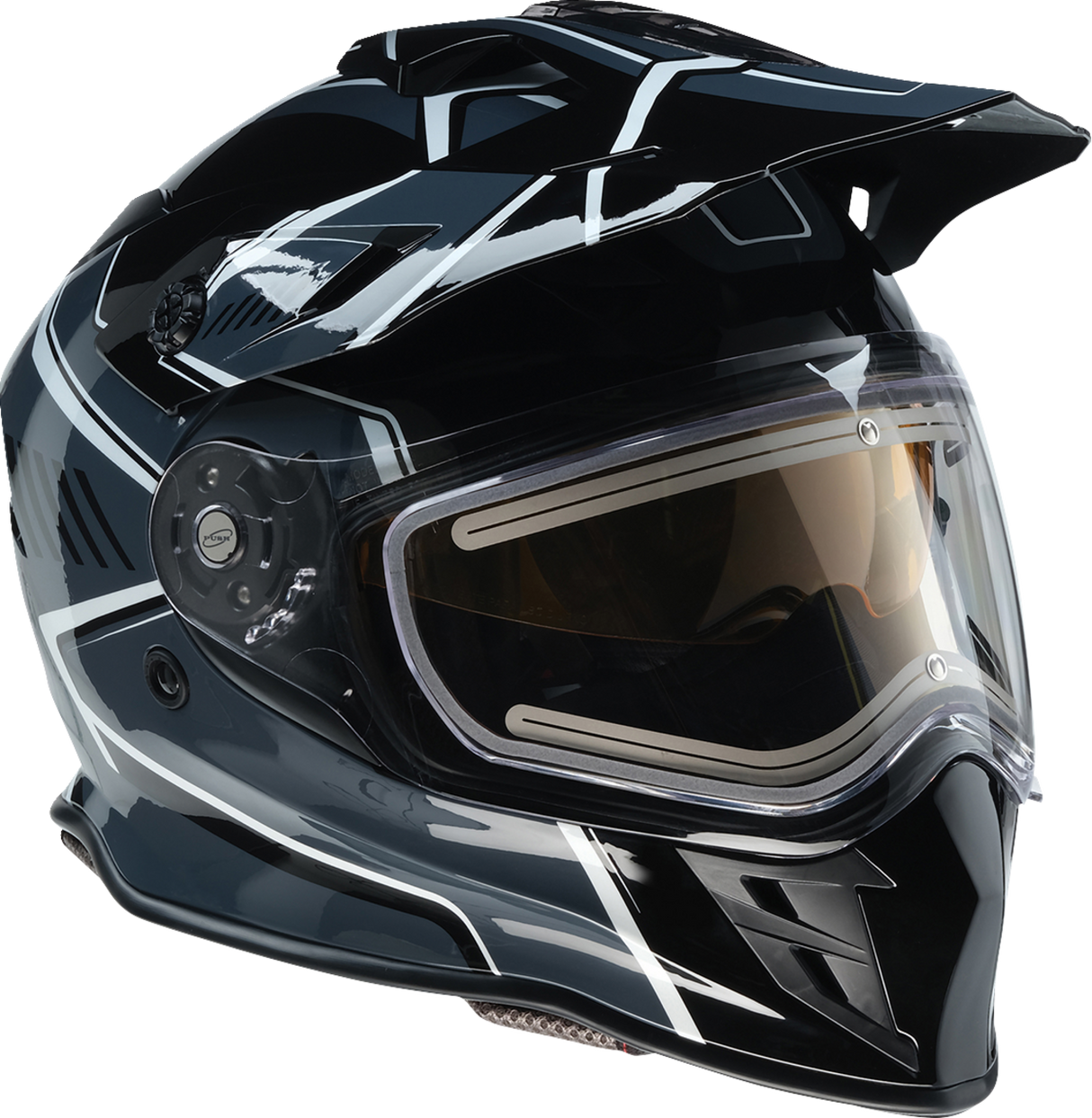 Z1R Range Snow Helmet - Rotor - Black/Gray/White - Large 0101-17250