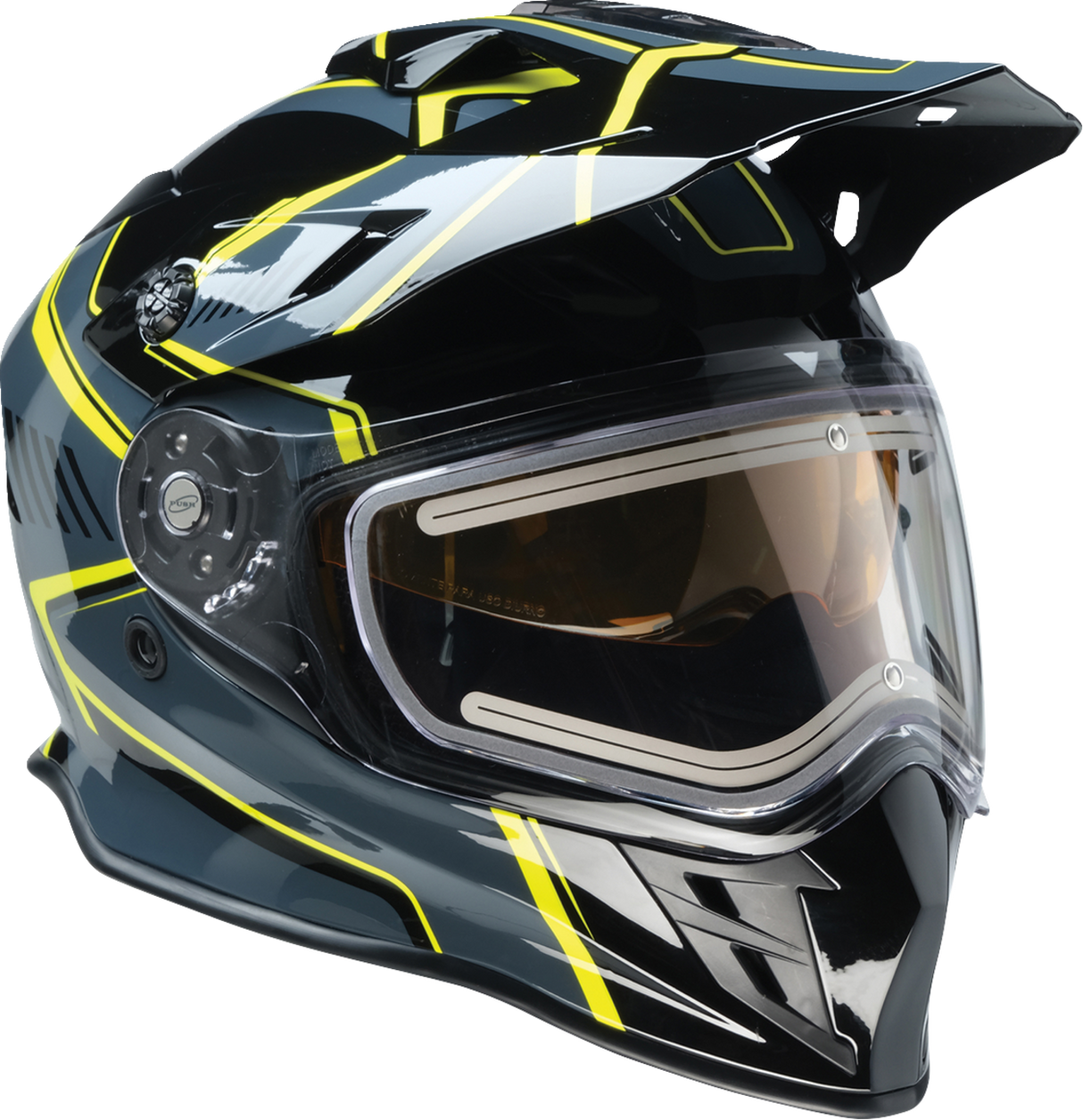 Z1R Range Snow Helmet - Rotor - Black/Hi-Viz - Medium - Part Number 0101-17243