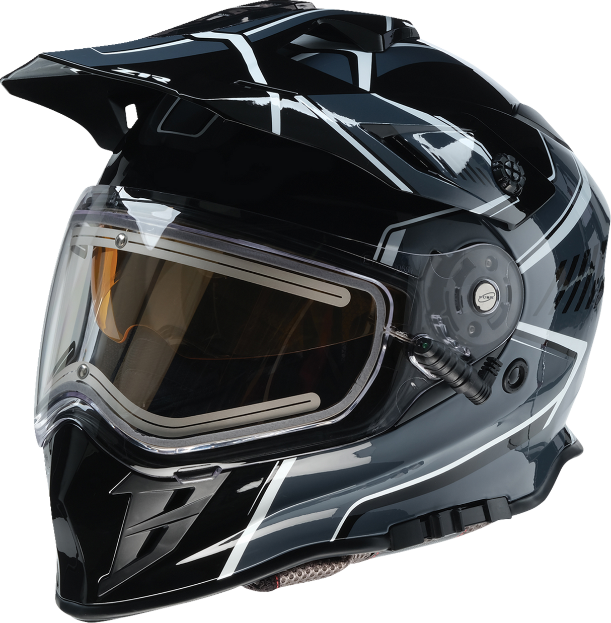 Z1R Range Snow Helmet - Rotor - Black/Gray/White - 2XL - 0101-17252