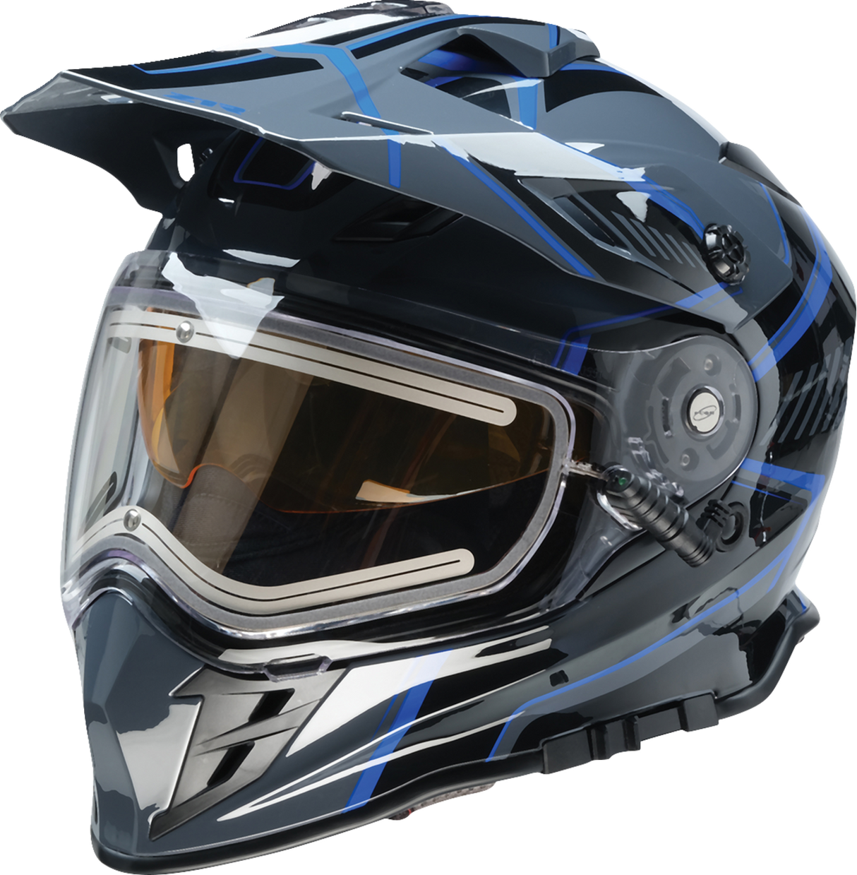 Z1R Range Snow Helmet - Rotor - Black/Blue - Small 0101-17254