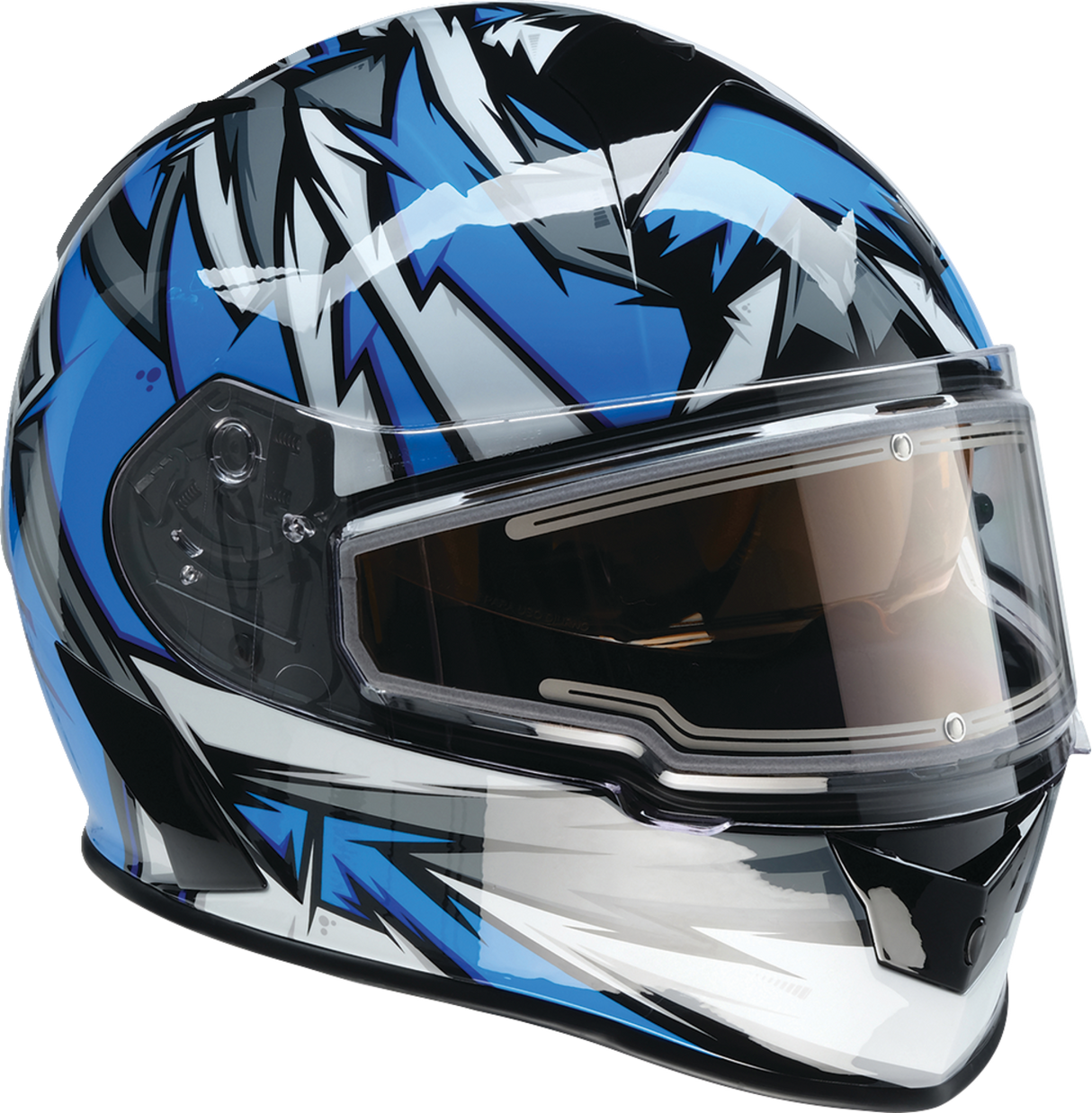Z1R Warrant Snow Helmet - Neuron - Blue/White - Large 0101-17200