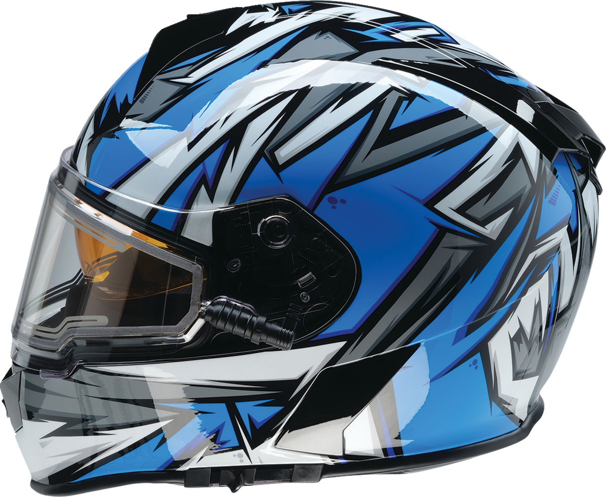 Z1R Warrant Snow Helmet - Neuron - Blue/White - Large 0101-17200