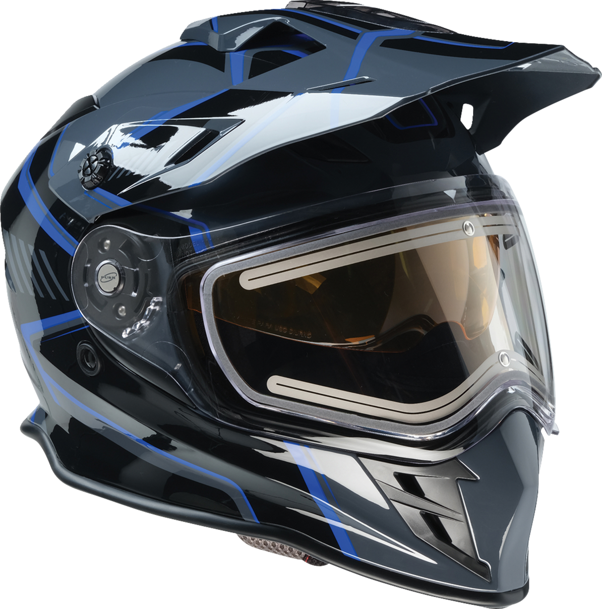 Z1R Range Snow Helmet - Rotor - Black/Blue - XL - 0101-17257