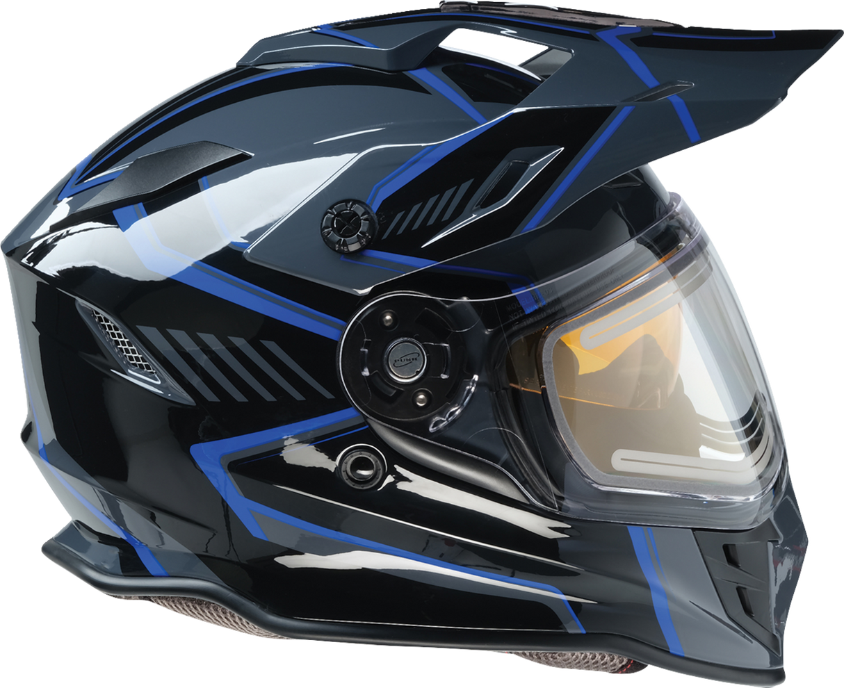 Z1R Range Snow Helmet - Rotor - Black/Blue - XL - 0101-17257