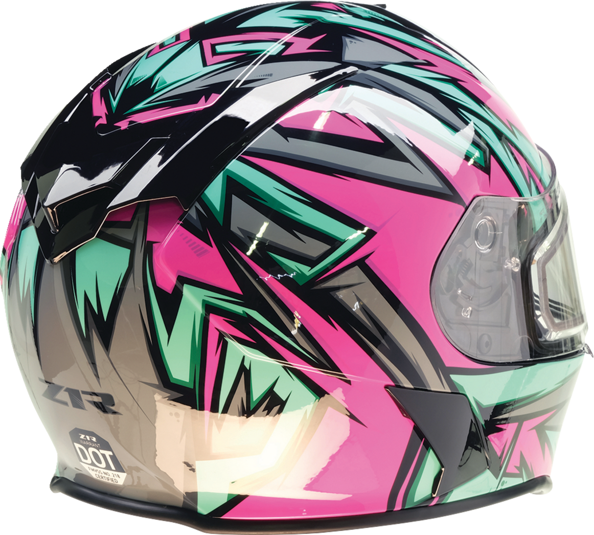Z1R Warrant Helmet - Neuron - Pink/Teal - Large 0101-17214