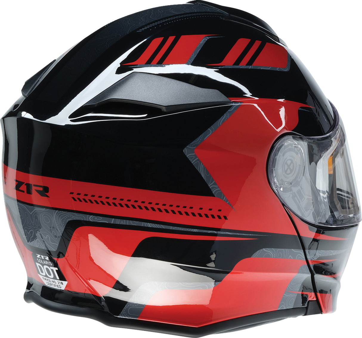Z1R Solaris Snow Helmet - First Tracks - Black/Red - XS - 0120-0825
