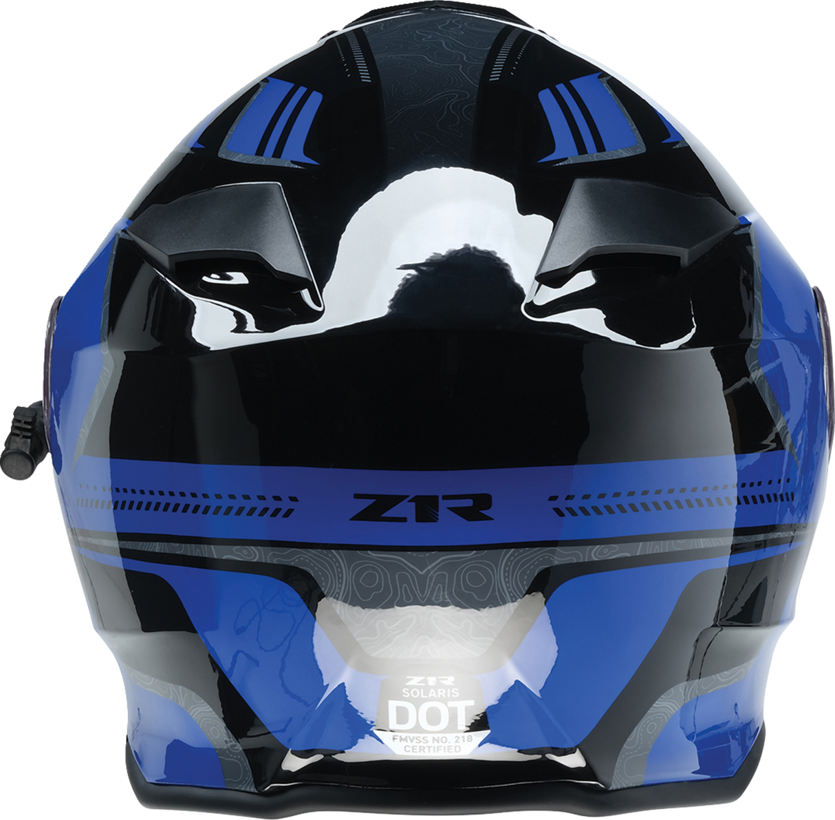 Z1R Solaris Snow Helmet - First Tracks - Black/Blue - Part Number 0120-0836