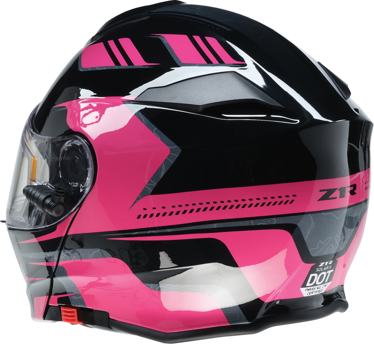 Z1R Solaris Snow Helmet - First Tracks - Black/Pink - XL - 0120-0847