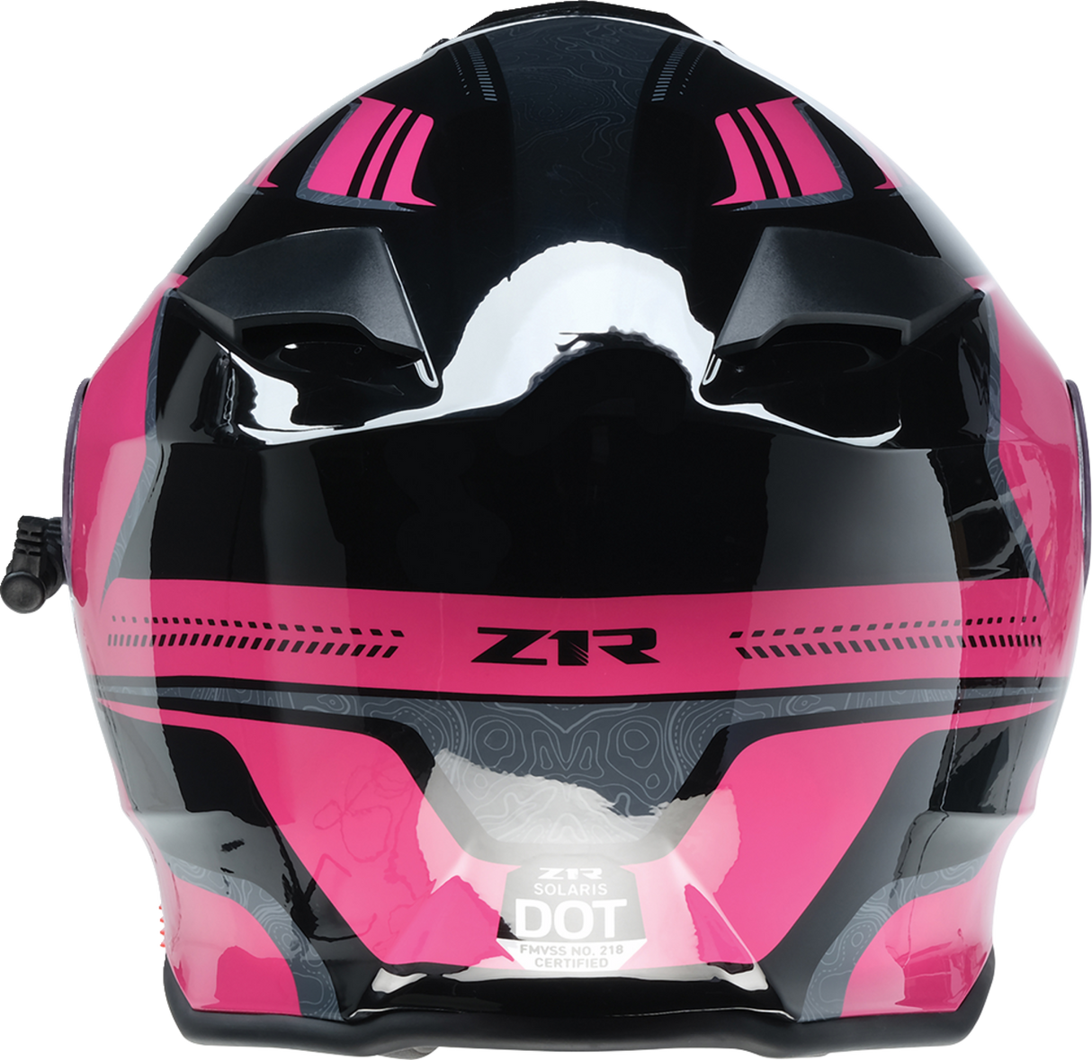 Z1R Solaris Snow Helmet - First Tracks - Black/Pink - XL - 0120-0847