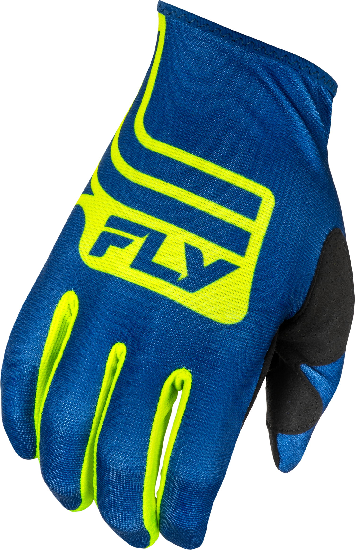 Youth Lite Lancer Gloves Navy/Hi Vis Ym - Cycle City Outdoors