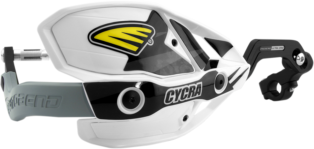 Cycra 1CYC-7407-42X 7/8" Ultra Probend CRM Wrap Around Handguards - White/White | Off-Road