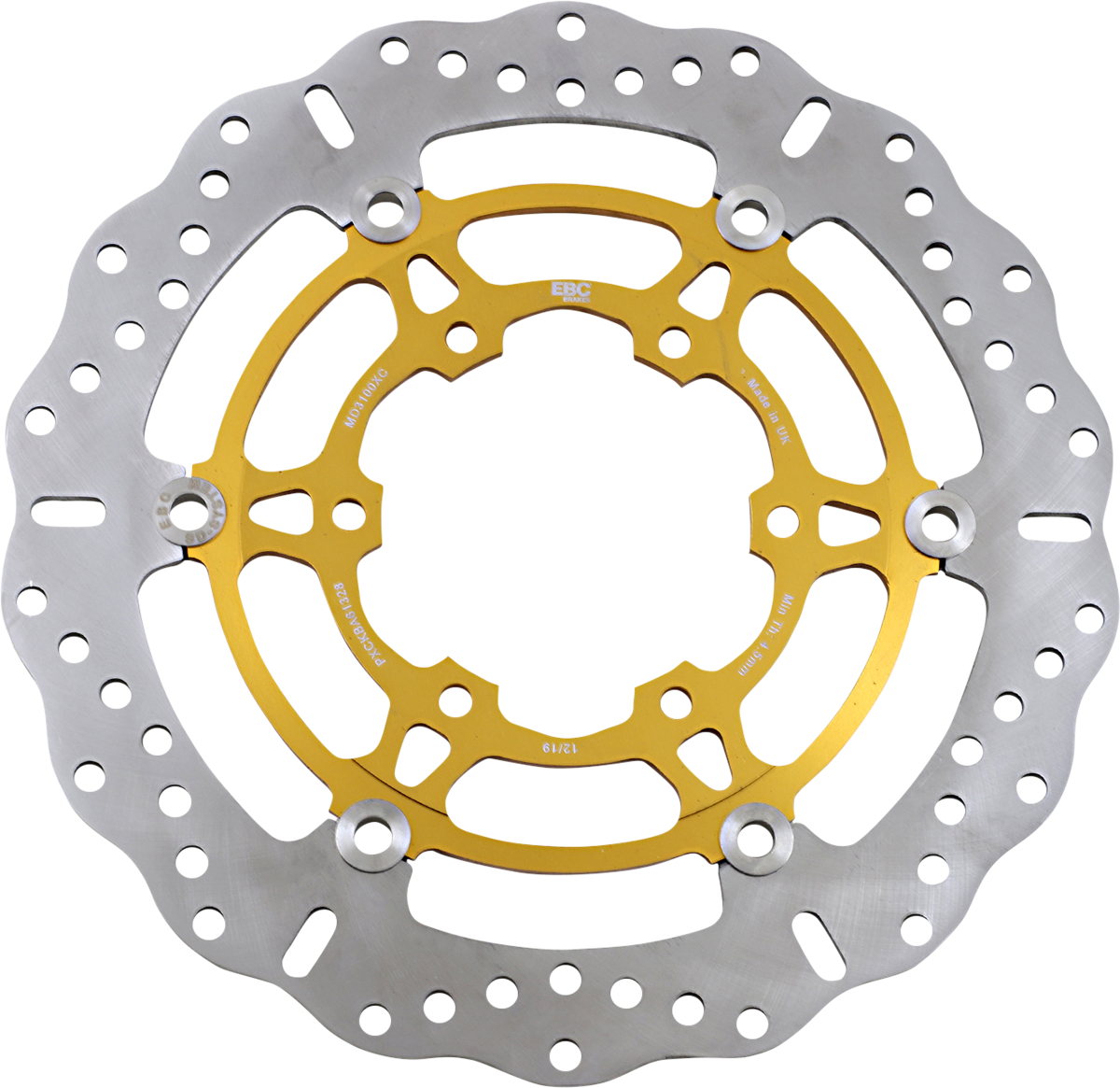 EBC Pro-Lite XC Contour Brake Rotor, Front - MD3100XC (Suzuki GSX-R600 / GSX-R750 / GSX-S750 2008–2025)