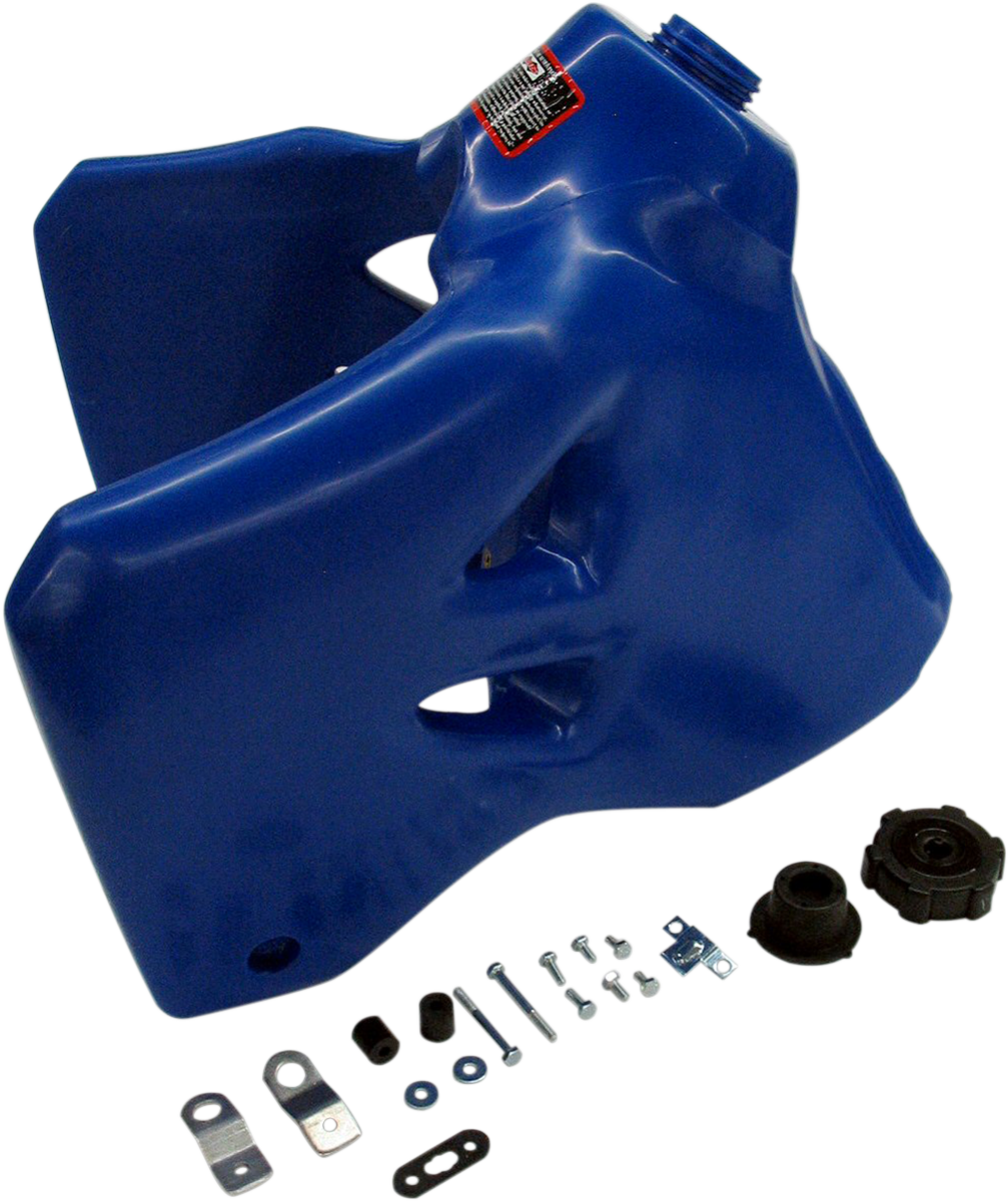 IMS PRODUCTS INC. Large-Capacity Gas Tank - Blue - Kawasaki/Suzuki - 4.0 Gallon 115521-B2