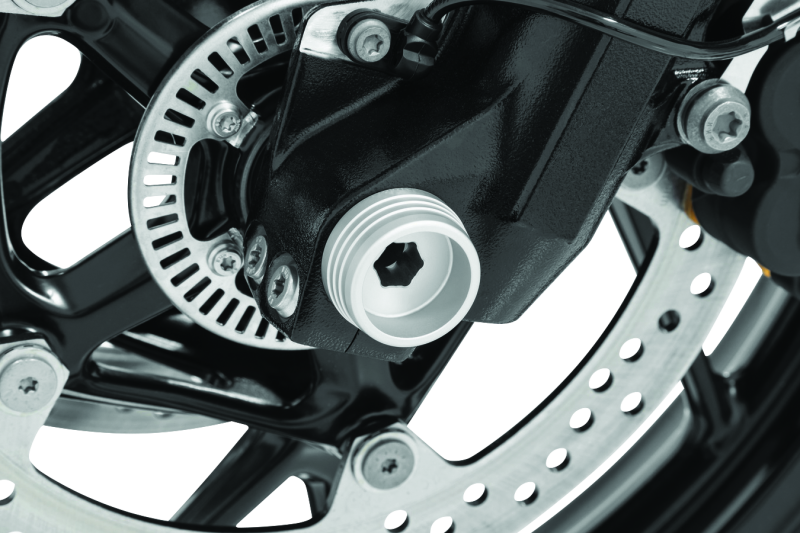 Kuryakyn Lodestar Front Axle Slider Silver - Cycle City Outdoors