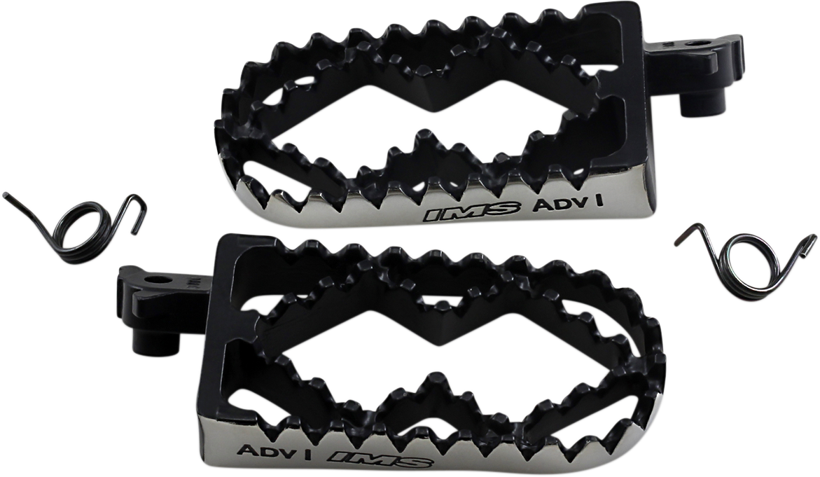 IMS PRODUCTS INC. Adventure I Foot Pegs - Black 253116-1