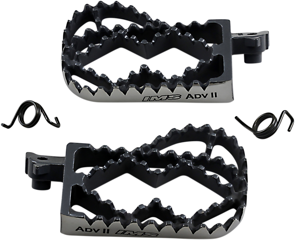 IMS PRODUCTS INC. Adventure II Foot Pegs - Black 253116-2