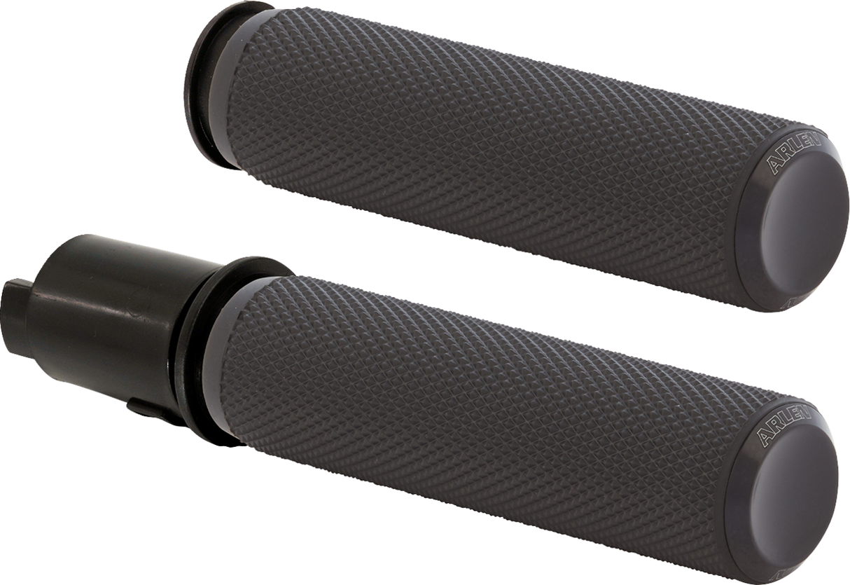ARLEN NESS Grips - Knurled - TBW - Black 500-050