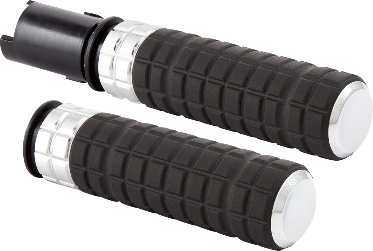 ARLEN NESS Grips - SpeedLiner - TBW - Chrome 500-063