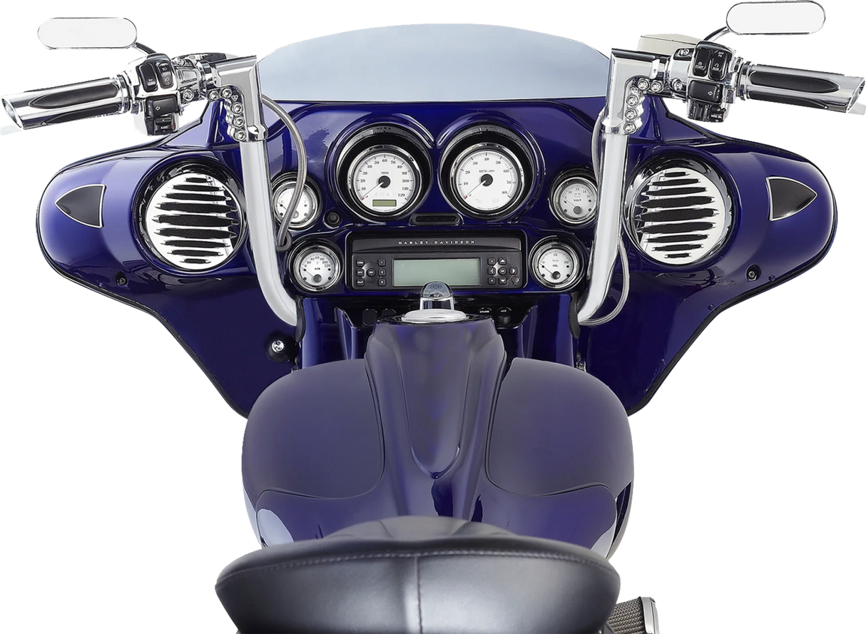 ARLEN NESS Grips - Comfort - Deep Cut - TBW - Chrome 500-070