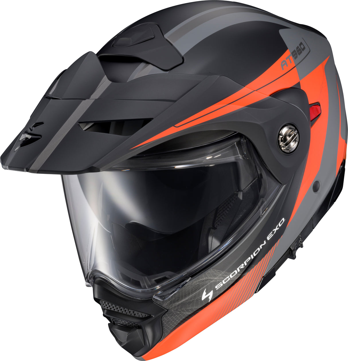 Exo At960 Modular Helmet Topographic 2 Or/Grey Md