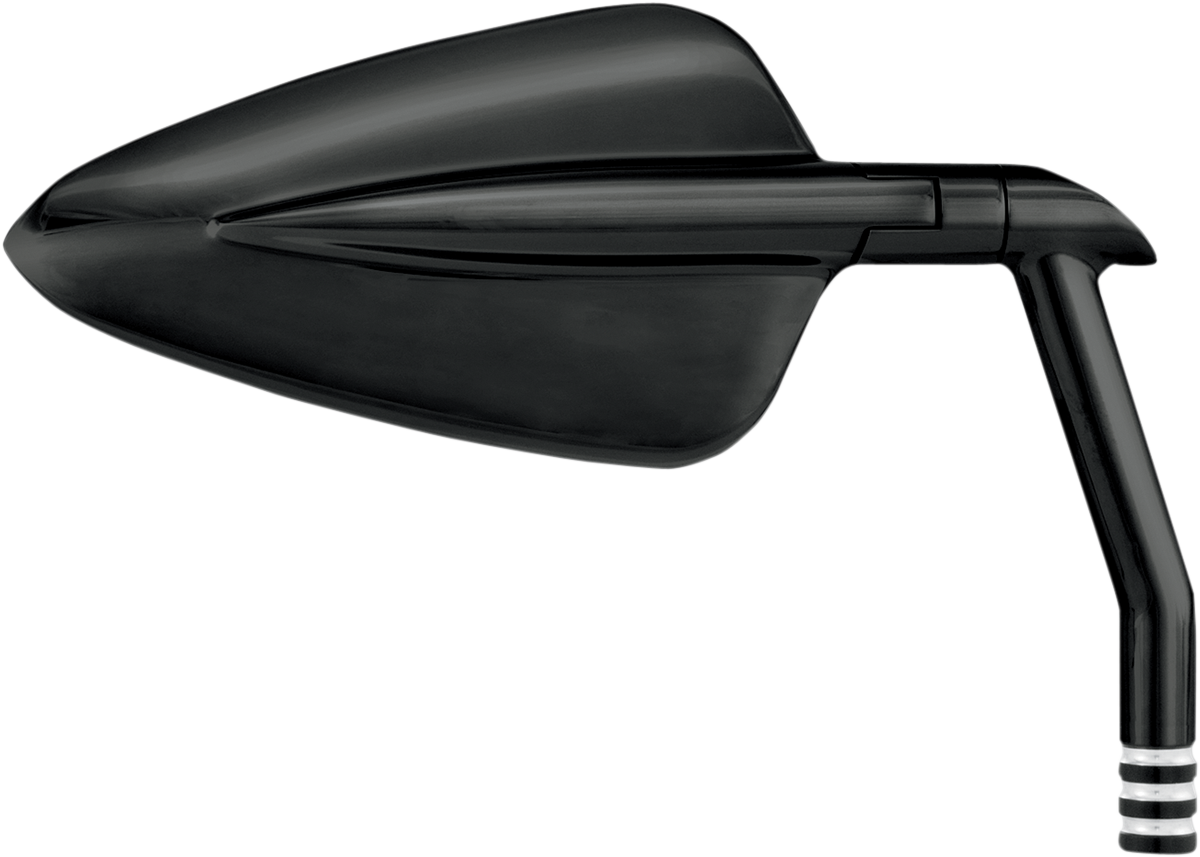 PERFORMANCE MACHINE (PM) Mirror - Vision - Arrow XL - Side View - Triangle - Black/Contrast Cut - Left/Right 0064-2032-BM