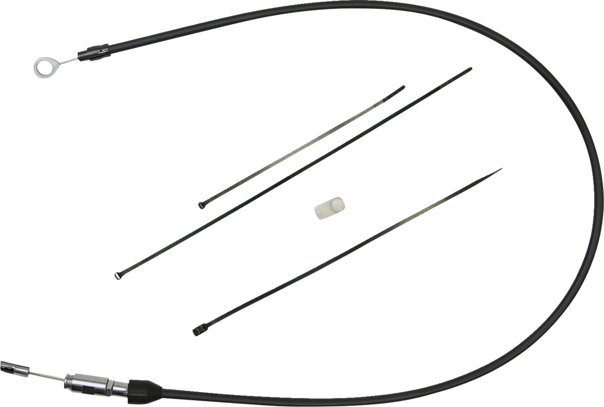 DRAG SPECIALTIES Clutch Cable - Upper - 32" - Black/Black 63234-2HE - Cycle City Outdoors