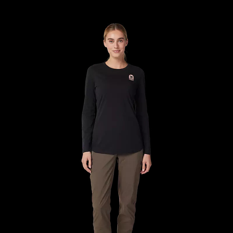 Fox Racing - Womens Ranger Dr Ls Jersey - Blk - S