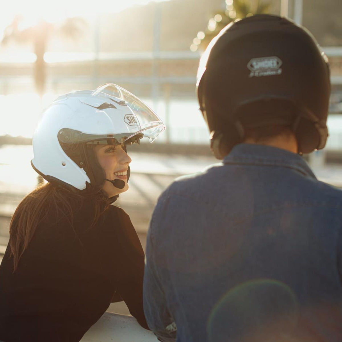 Shoei J-Cruise 3 Open-Face Motorcycle Helmet | AIM Shell, Multi-Density EPS & Integrated Spoiler