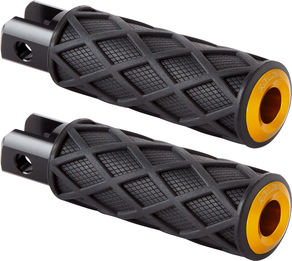 ARLEN NESS Diamond Footpegs - Driver - Gold 400-057