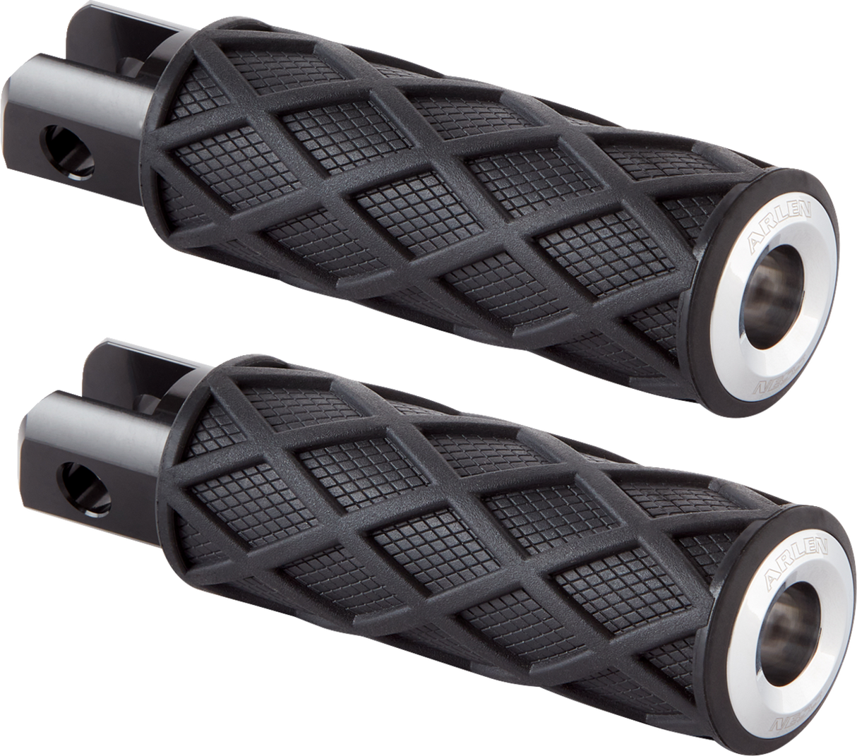 ARLEN NESS Diamond Footpegs - Driver - Chrome 400-052