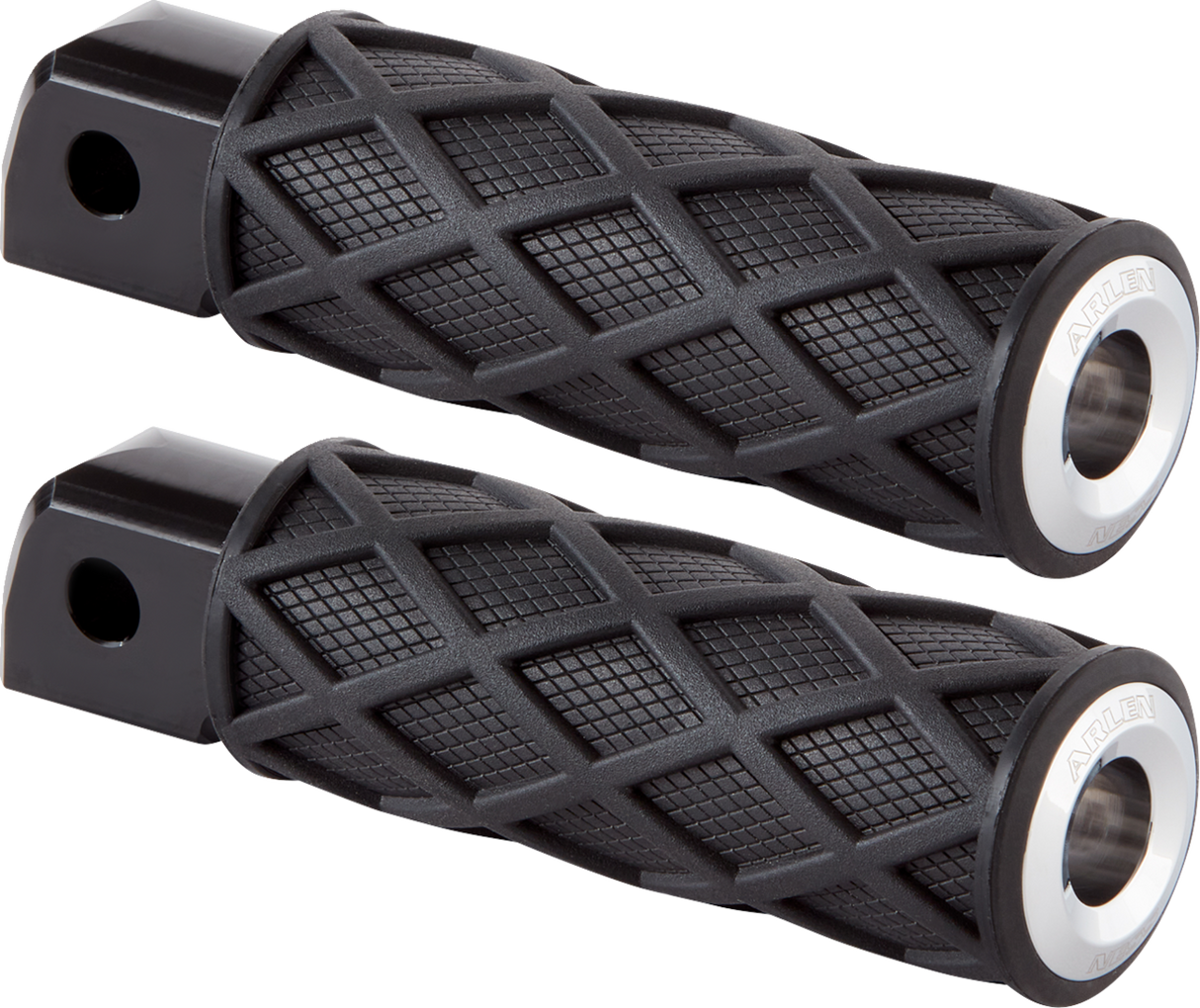 ARLEN NESS Diamond Footpegs - Passenger - Chrome 400-054