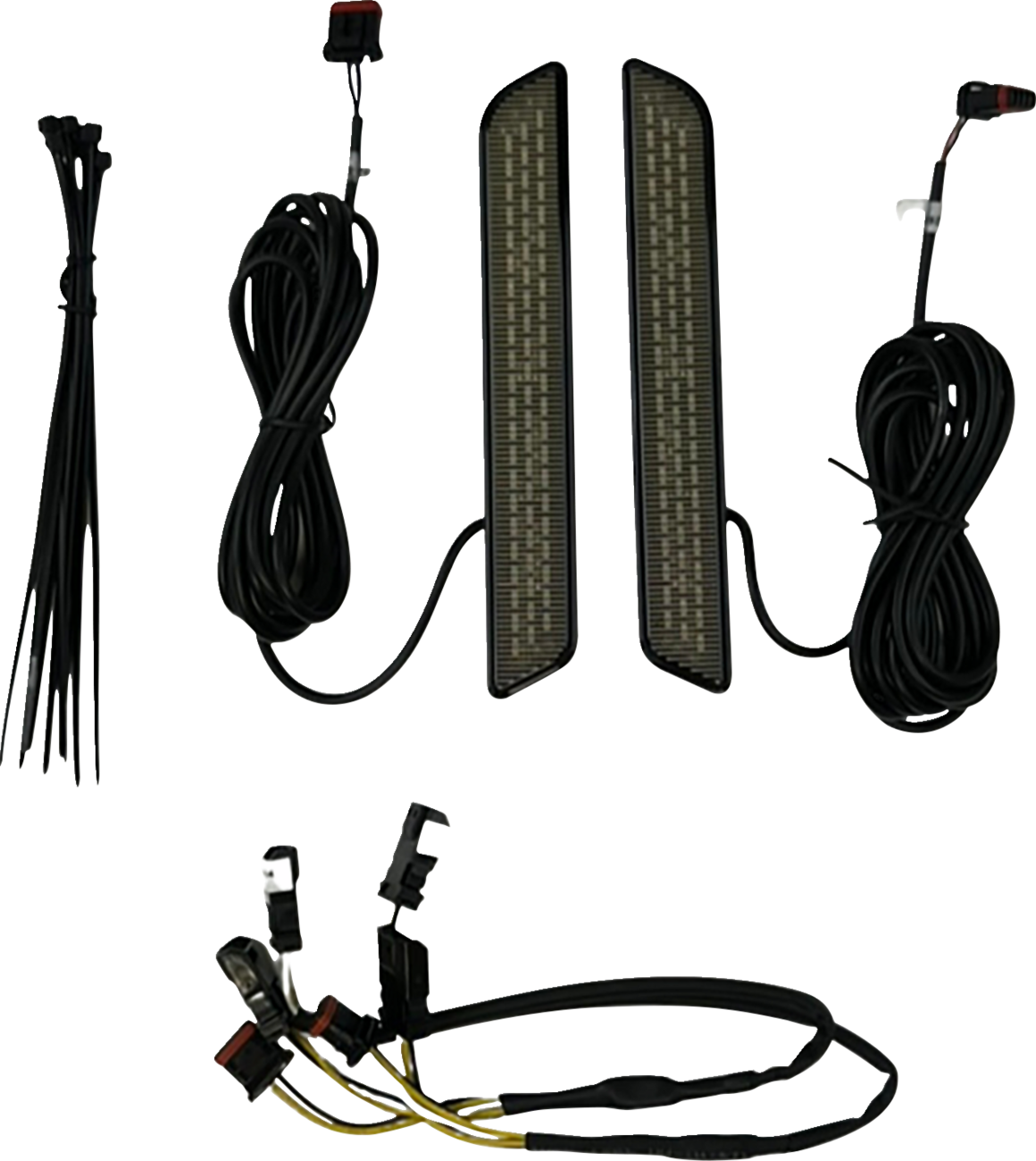 CUSTOM DYNAMICS LED Fork Reflector - Smoke CD-FORK-LRST-SB