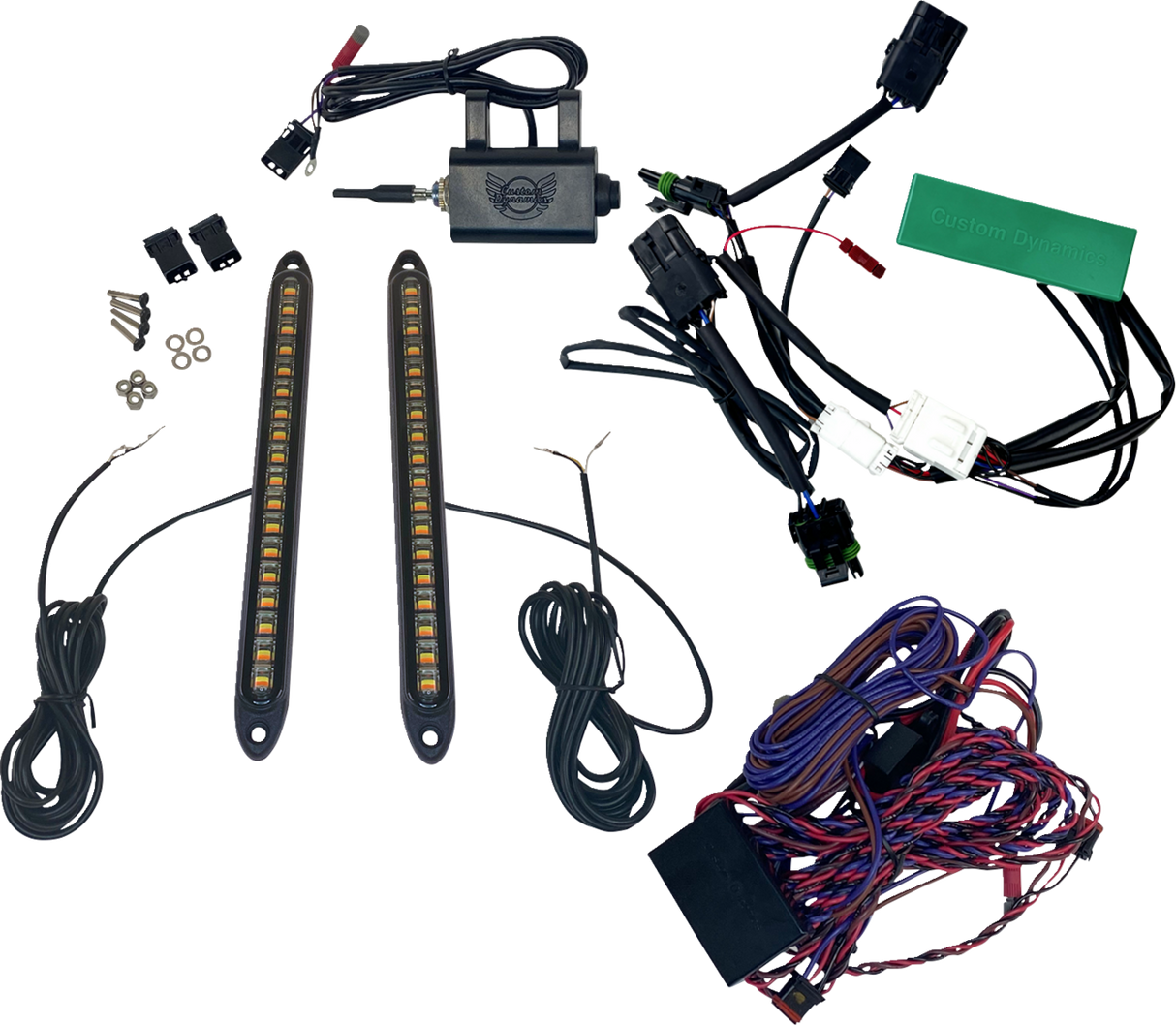 CUSTOM DYNAMICS Turn Signal Kit - Front/Rear - Maverick CD-SXS-MAVX3