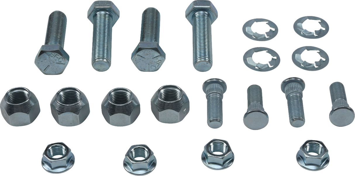 MOOSE RACING Wheel Stud/Nut Kit - Rear - Polaris 85-1138 - Cycle City Outdoors