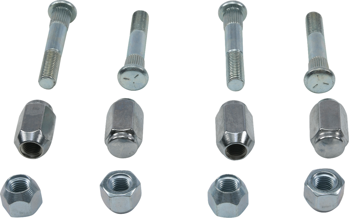 MOOSE RACING Wheel Stud/Nut Kit - Front/Rear - Polaris 85-1139 - Cycle City Outdoors