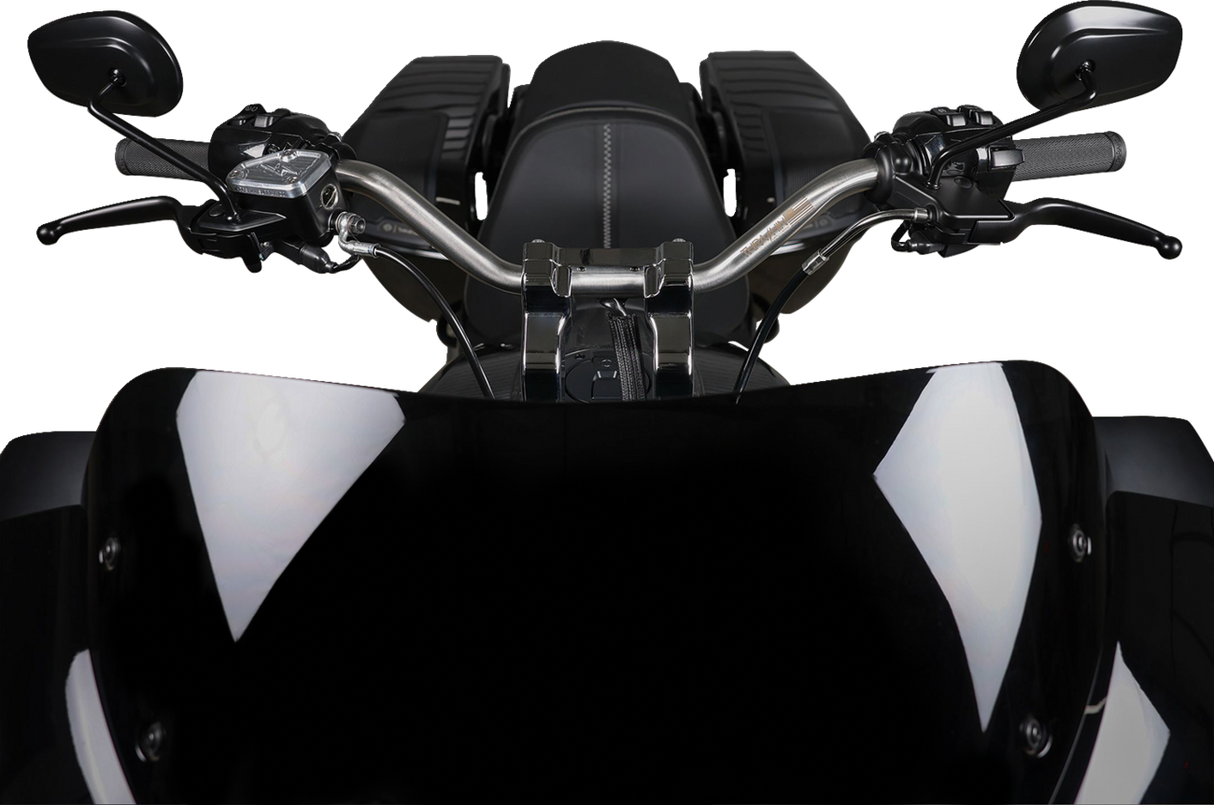 THRASHIN SUPPLY CO. Handlebar - Mid Bend - Stainless Steel TSC-2714-0