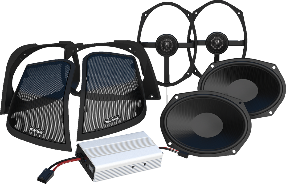 WILD BOAR AUDIO 400 W Speaker/Amplifier - Cut In Lid Kit WBA RETRO LID KIT
