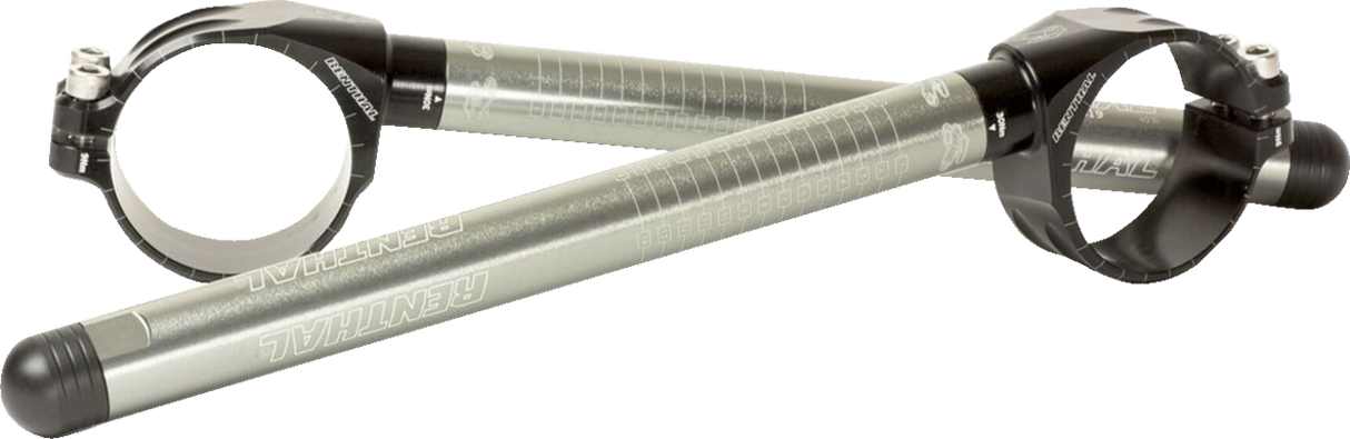 RENTHAL Handlebar - Clip-On - Gen 3 - 55 mm - Chrome CL113 - Cycle City Outdoors