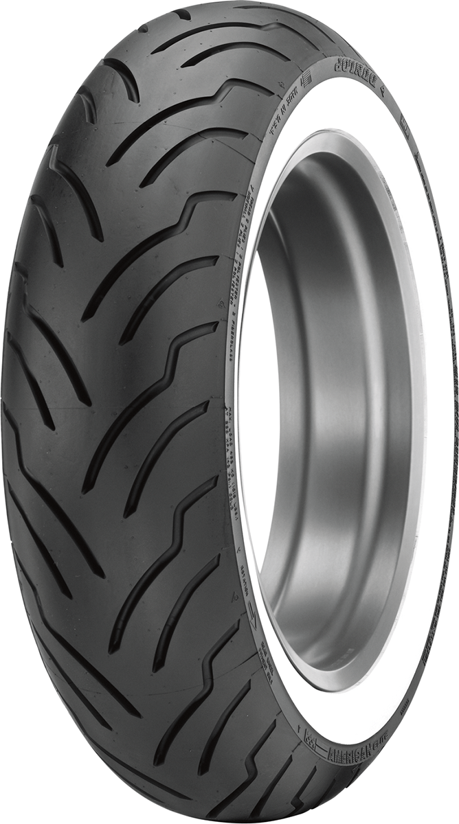DUNLOP Tire - American Elite - Rear - MU85B16 - Wide Whitewall - 77H 45131529 - Cycle City Outdoors